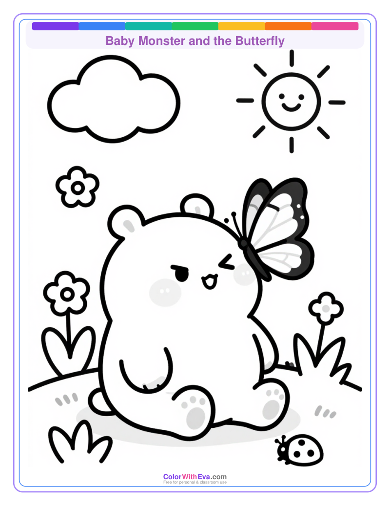 Baby Monster and the Butterfly thumbnail