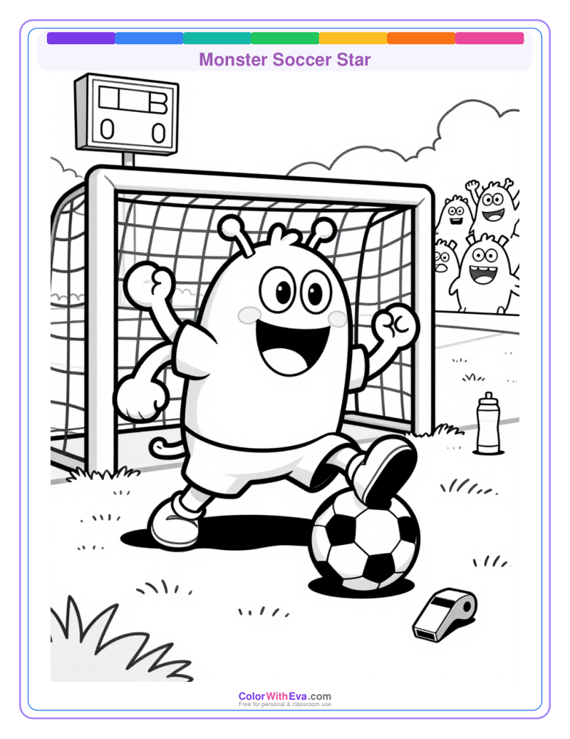Monster Soccer Star preview