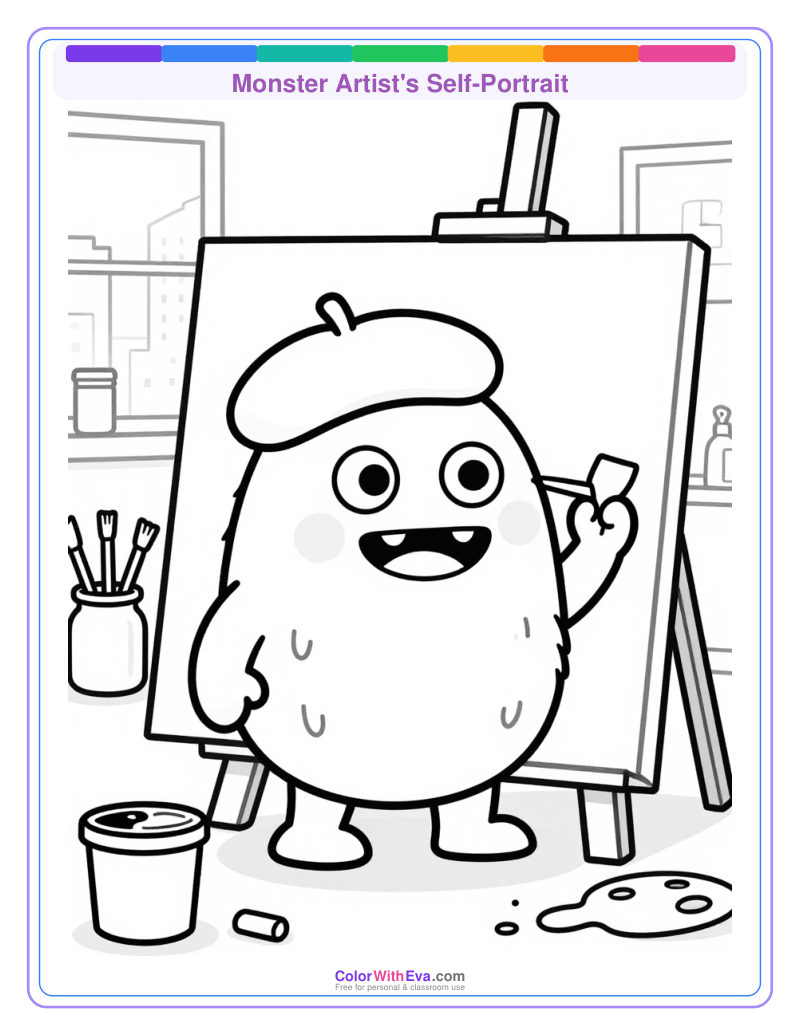 Monster Artist's Self-Portrait thumbnail