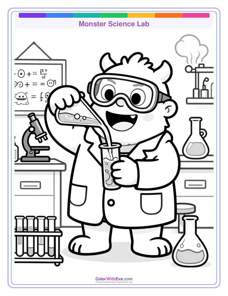 Monster Science Lab preview