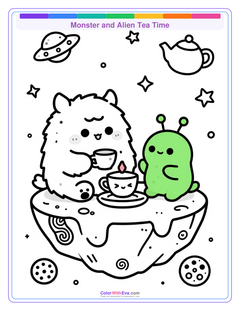 Monster and Alien Tea Time thumbnail