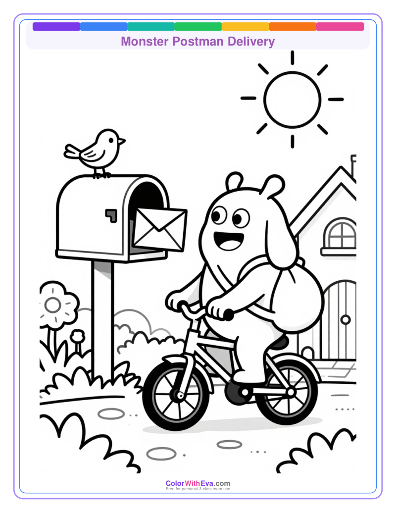 Monster Postman Delivery preview