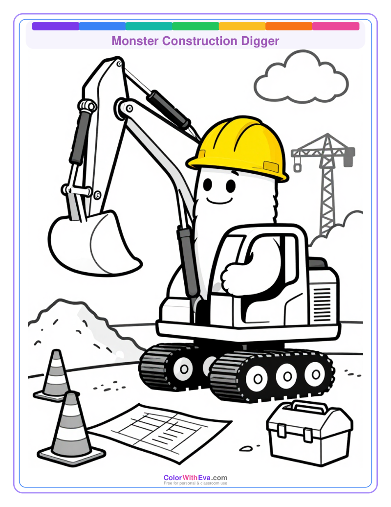 Monster Construction Digger preview