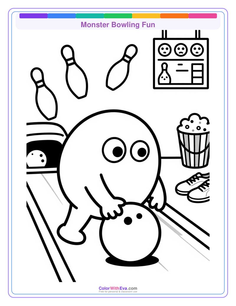Monster Bowling Fun preview