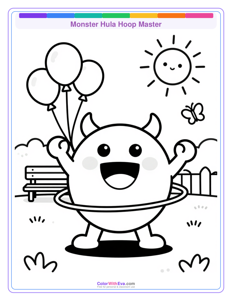 Monster Hula Hoop Master preview