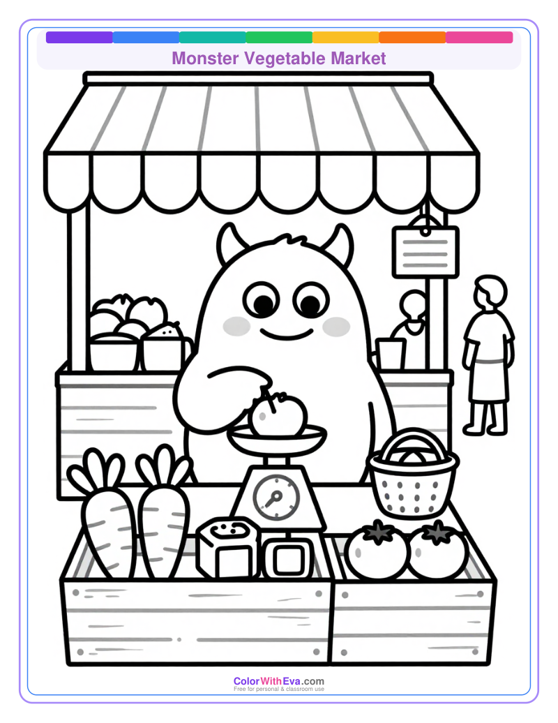 Monster Vegetable Market preview