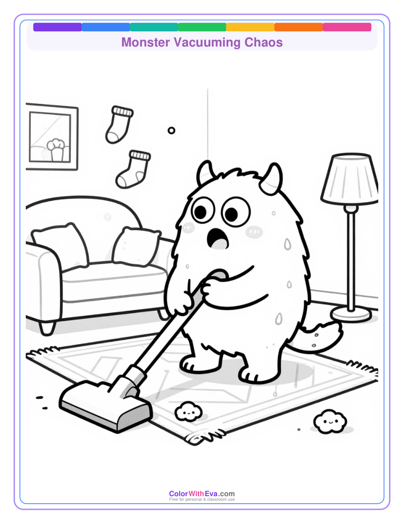 Monster Vacuuming Chaos preview