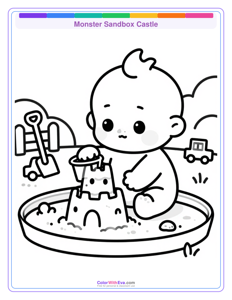 Monster Sandbox Castle preview