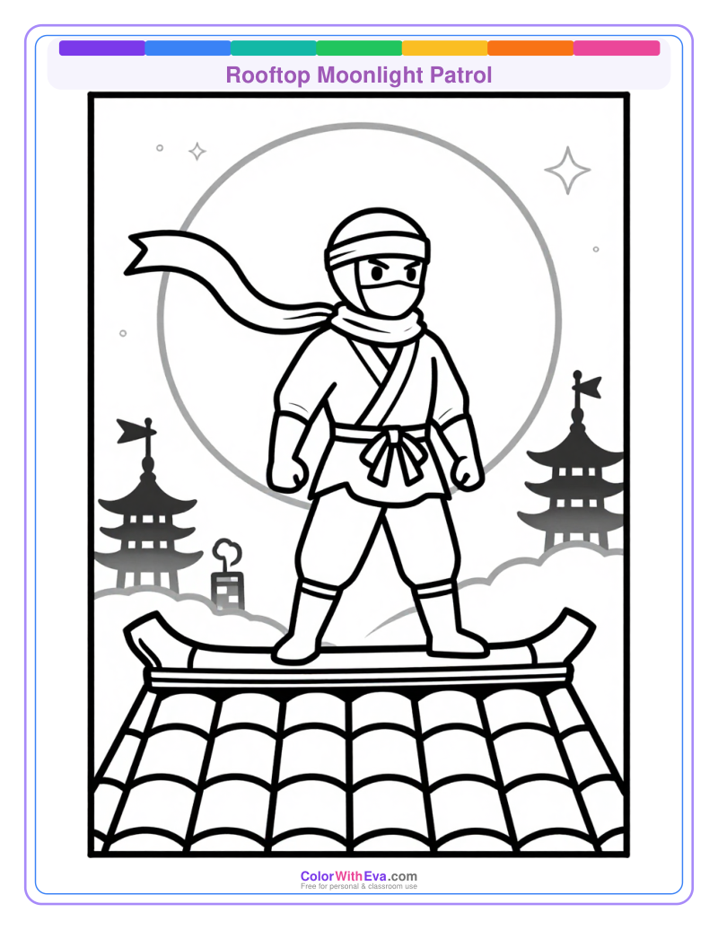 Rooftop Moonlight Patrol preview