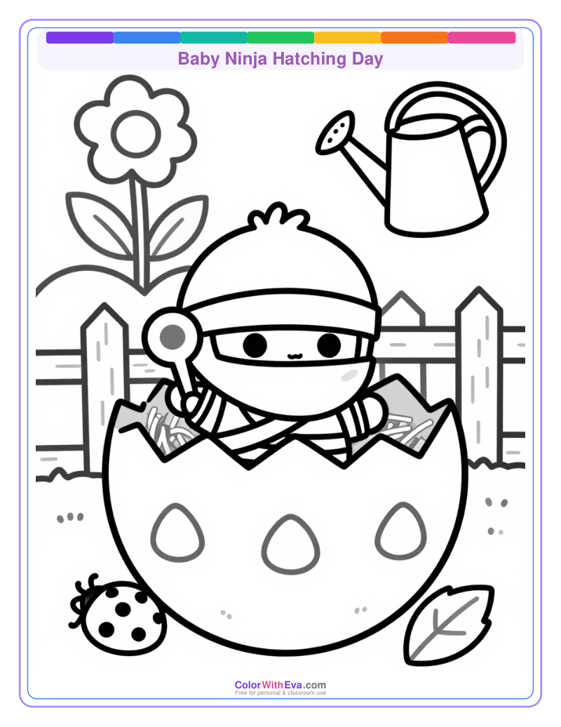 Baby Ninja Hatching Day thumbnail
