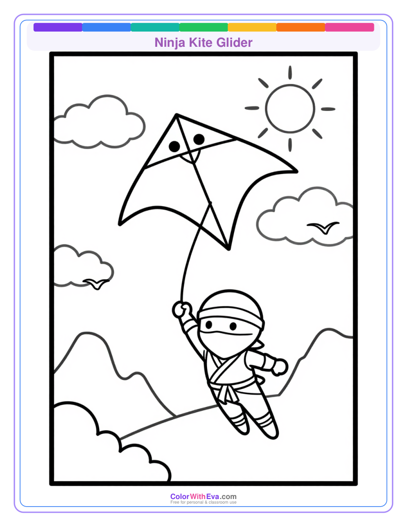 Ninja Kite Glider preview