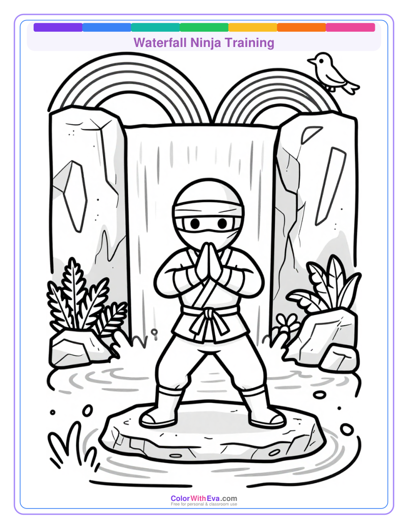 Waterfall Ninja Training preview