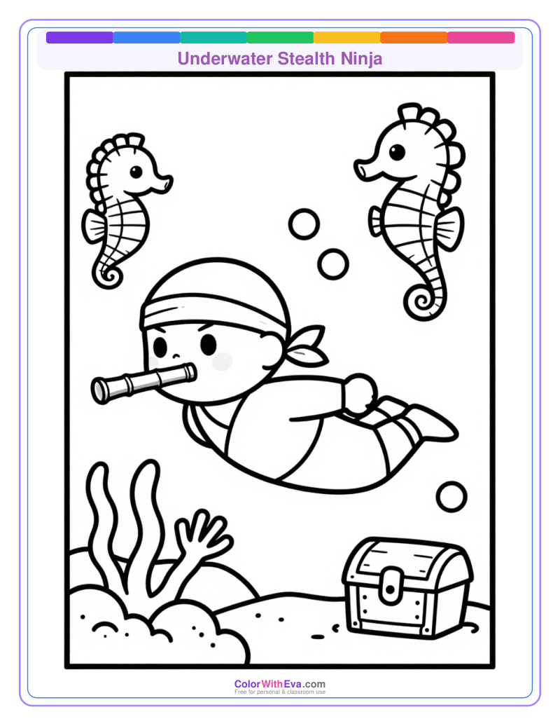 Underwater Stealth Ninja preview