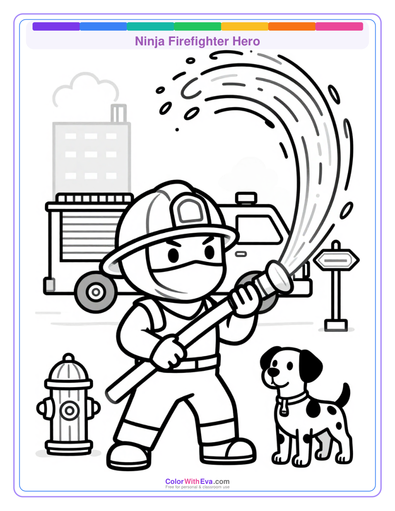 Ninja Firefighter Hero thumbnail