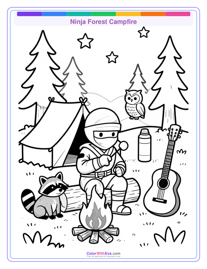 Ninja Forest Campfire thumbnail