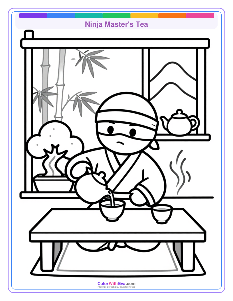 Ninja Master's Tea preview