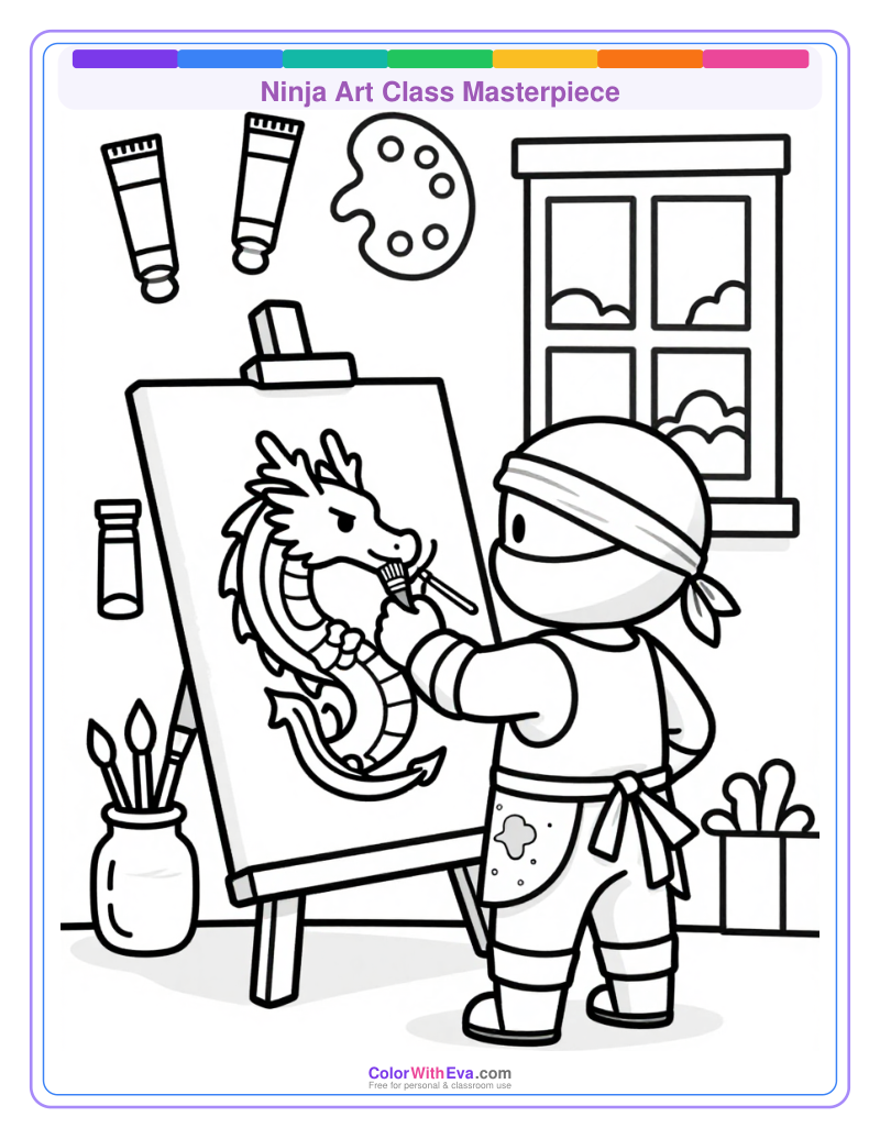 Ninja Art Class Masterpiece thumbnail