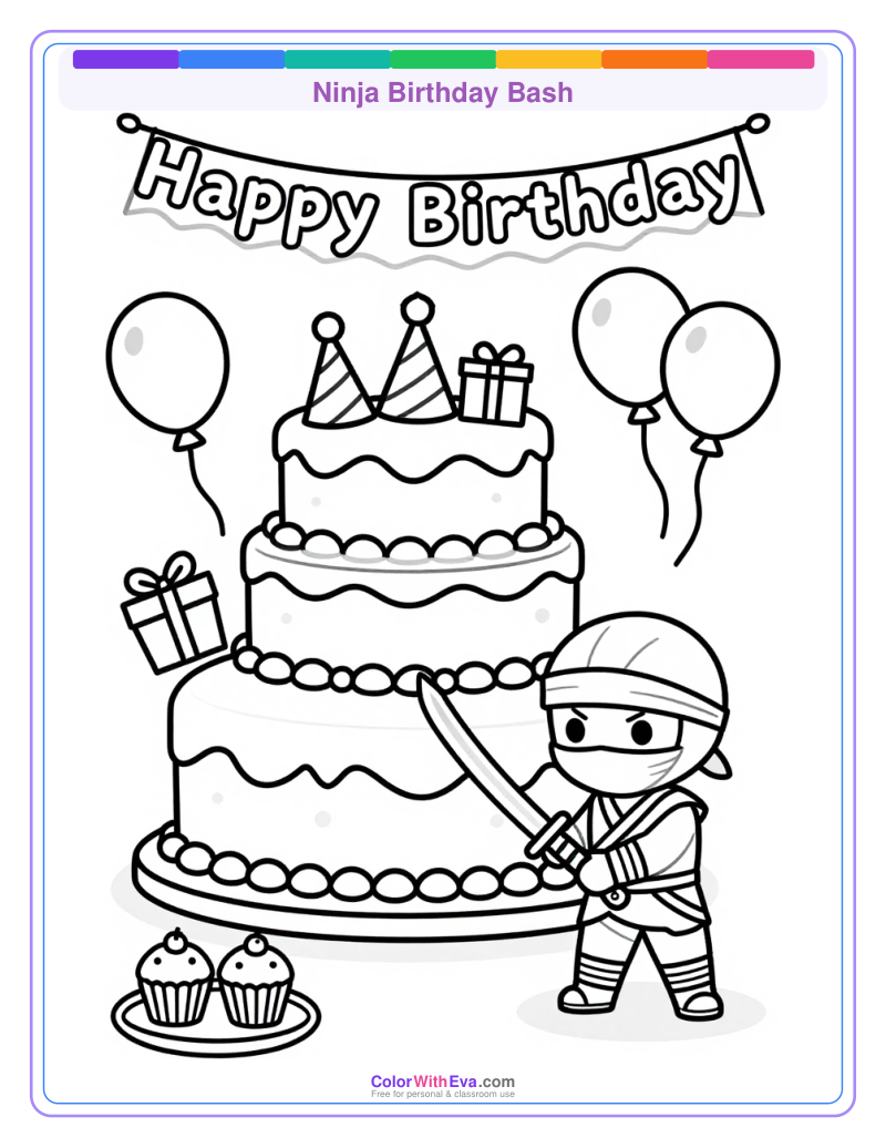 Ninja Birthday Bash thumbnail