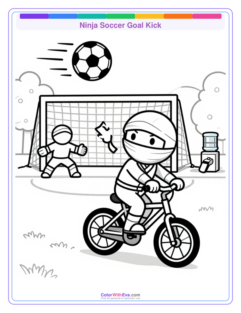 Ninja Soccer Goal Kick thumbnail