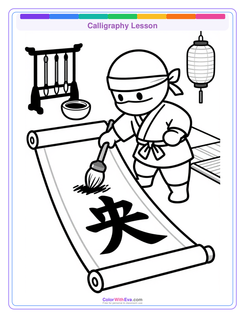 Calligraphy Lesson preview