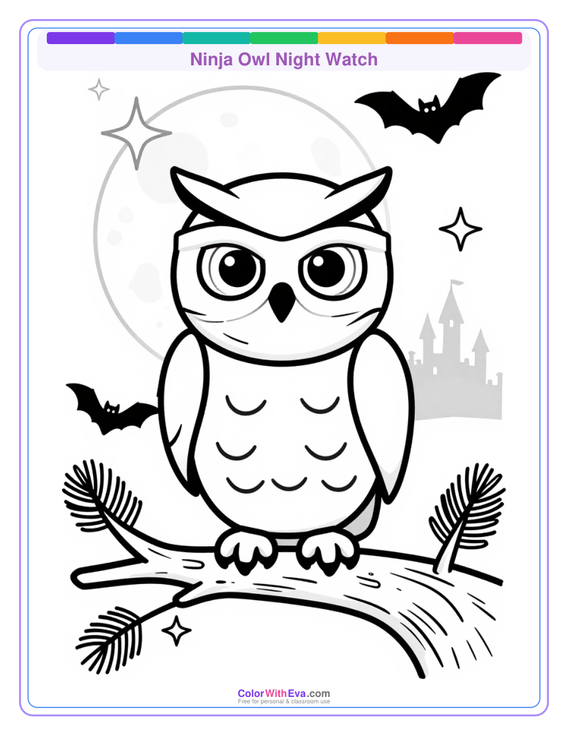 Ninja Owl Night Watch preview