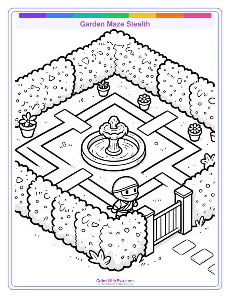 Garden Maze Stealth preview