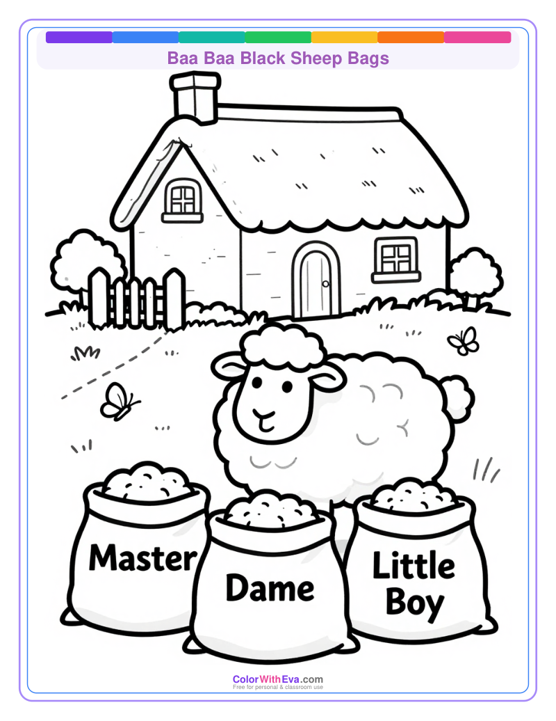 Baa Baa Black Sheep Bags preview