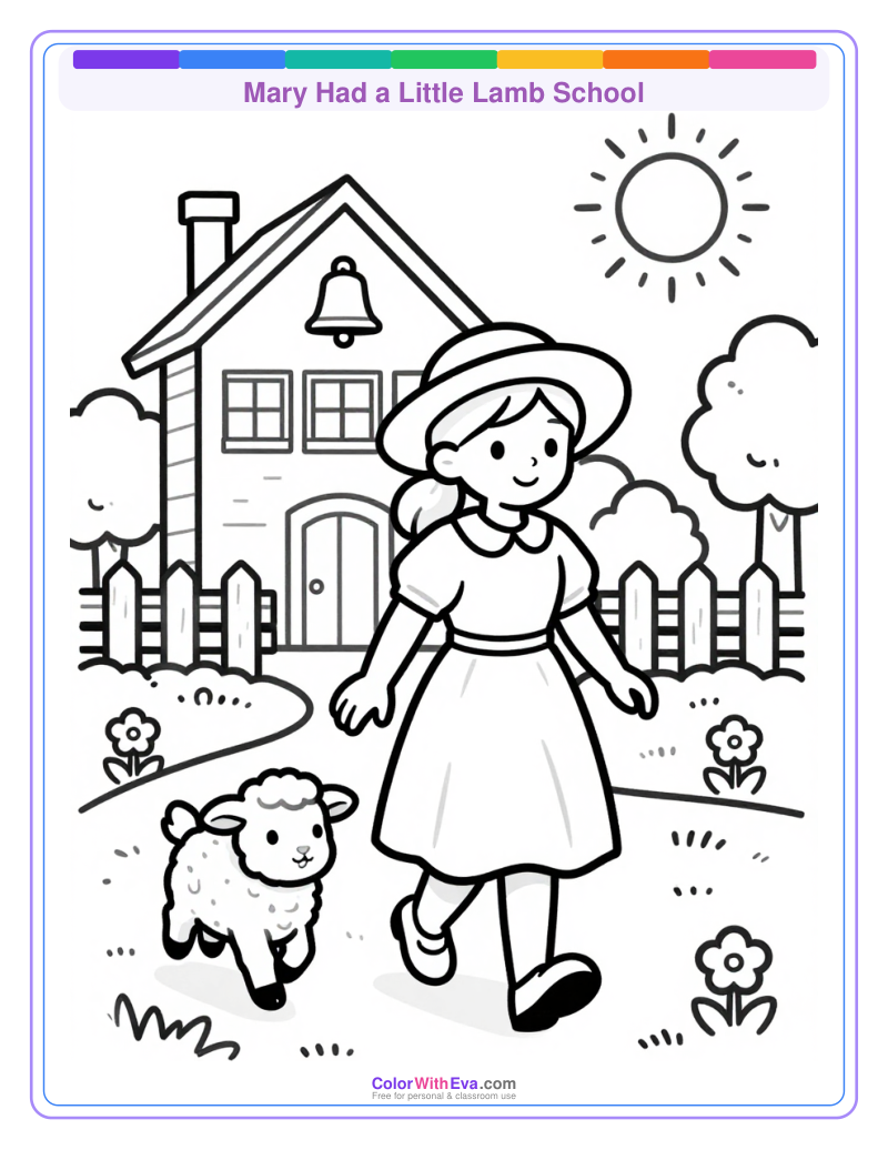 Mary Had a Little Lamb School preview