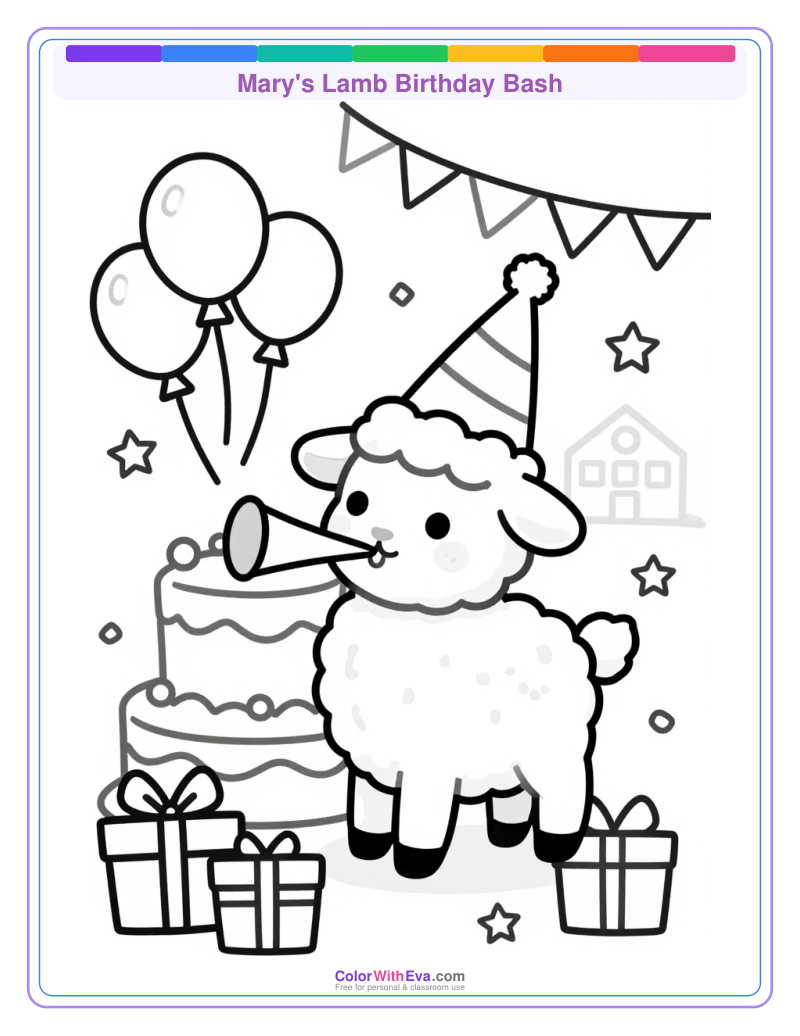 Mary's Lamb Birthday Bash thumbnail