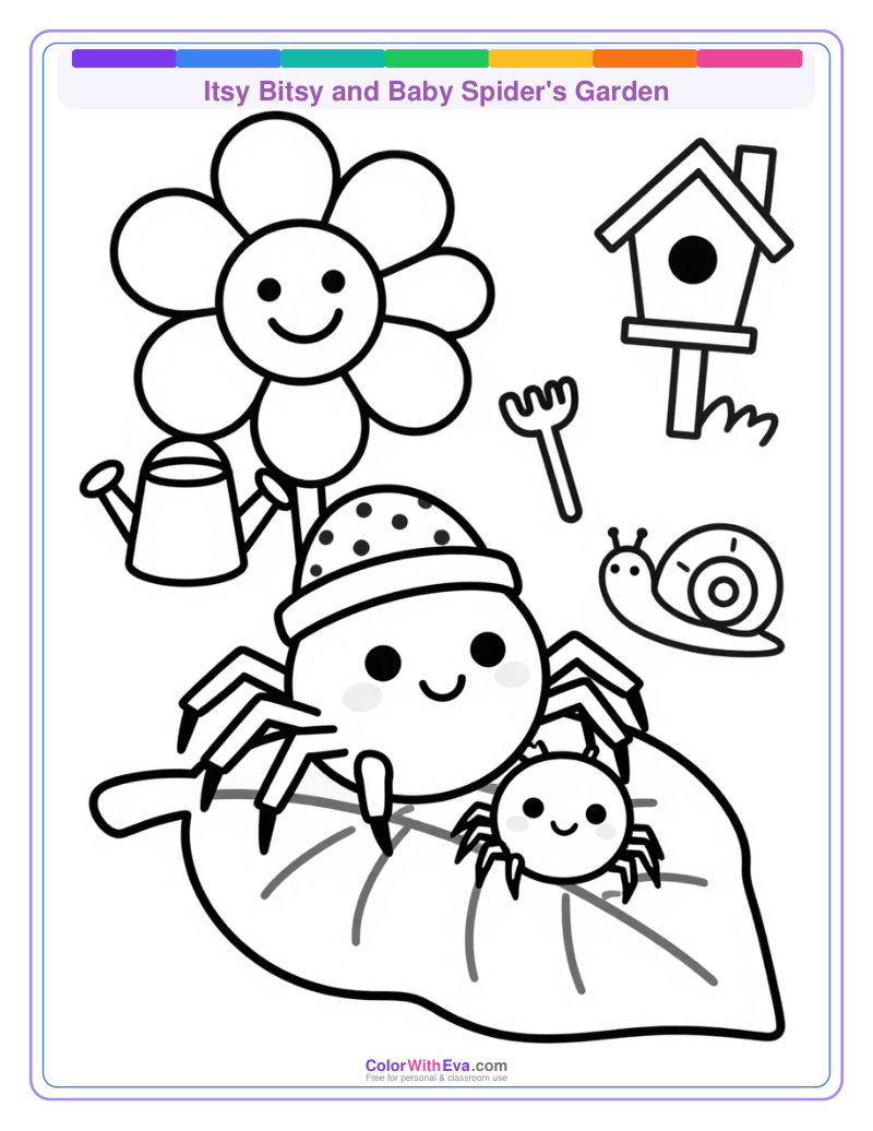 Itsy Bitsy and Baby Spider's Garden thumbnail