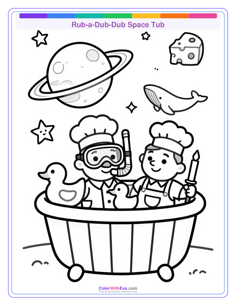 Rub-a-Dub-Dub Space Tub thumbnail