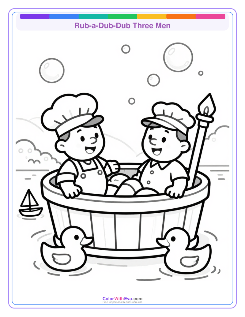 Rub-a-Dub-Dub Three Men preview