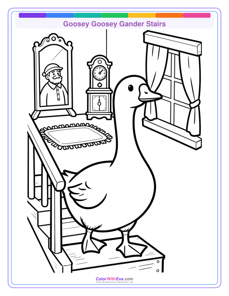 Goosey Goosey Gander Stairs preview