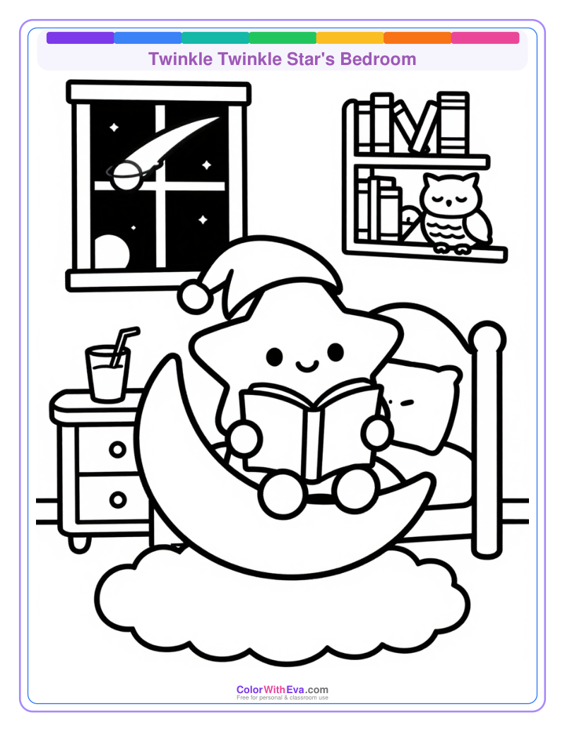 Twinkle Twinkle Star's Bedroom thumbnail