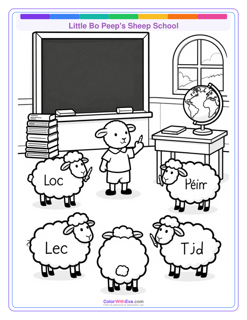 Little Bo Peep's Sheep School thumbnail