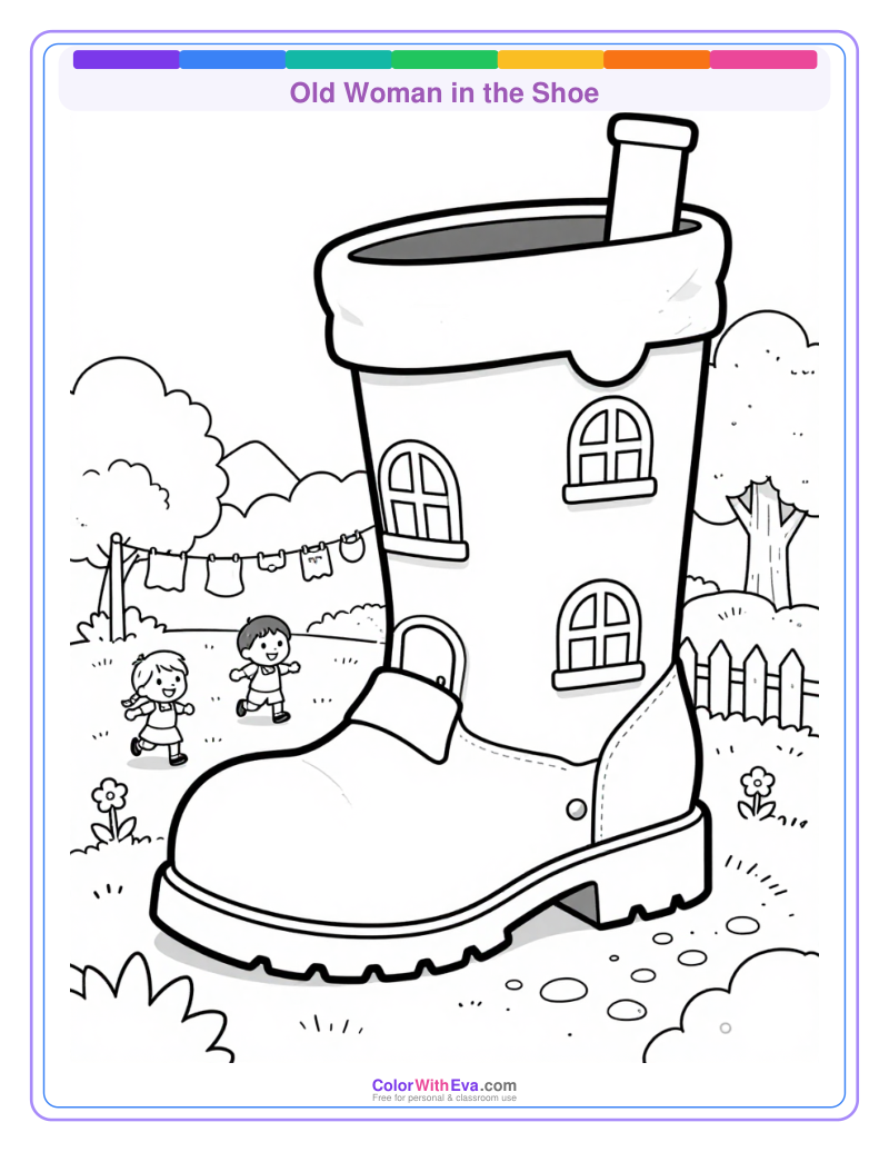 Old Woman in the Shoe preview