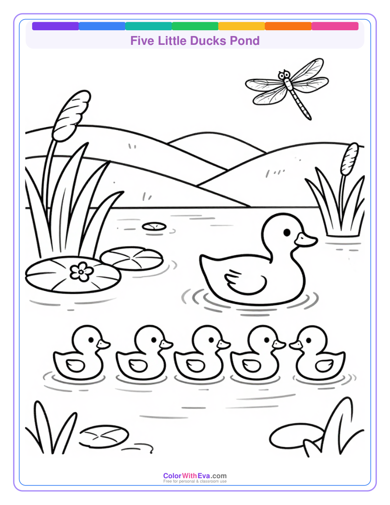 Five Little Ducks Pond preview