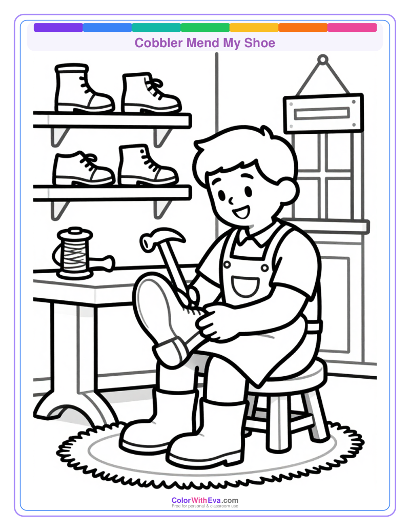 Cobbler Mend My Shoe preview