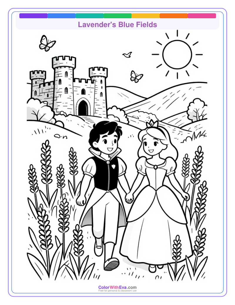 Lavender's Blue Fields preview