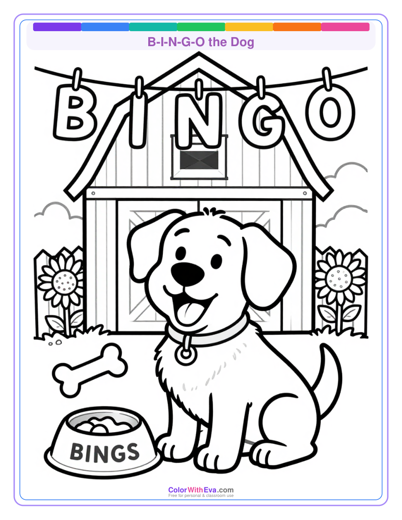 B-I-N-G-O the Dog preview