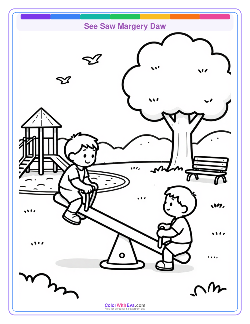 See Saw Margery Daw preview