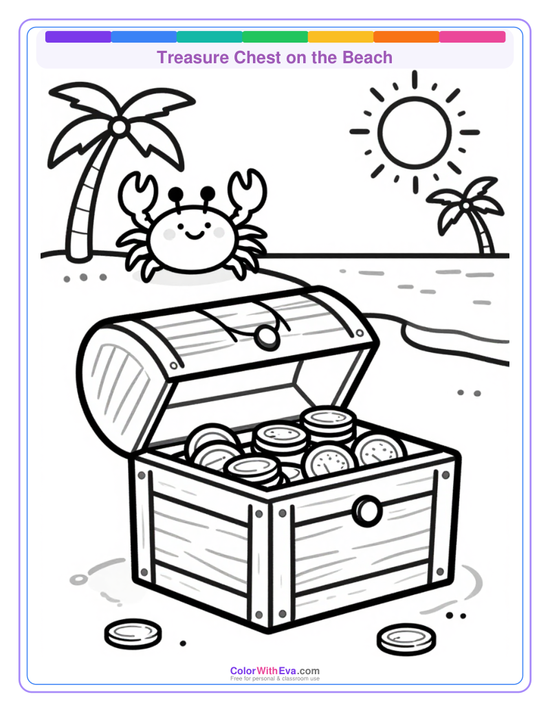 Treasure Chest on the Beach preview