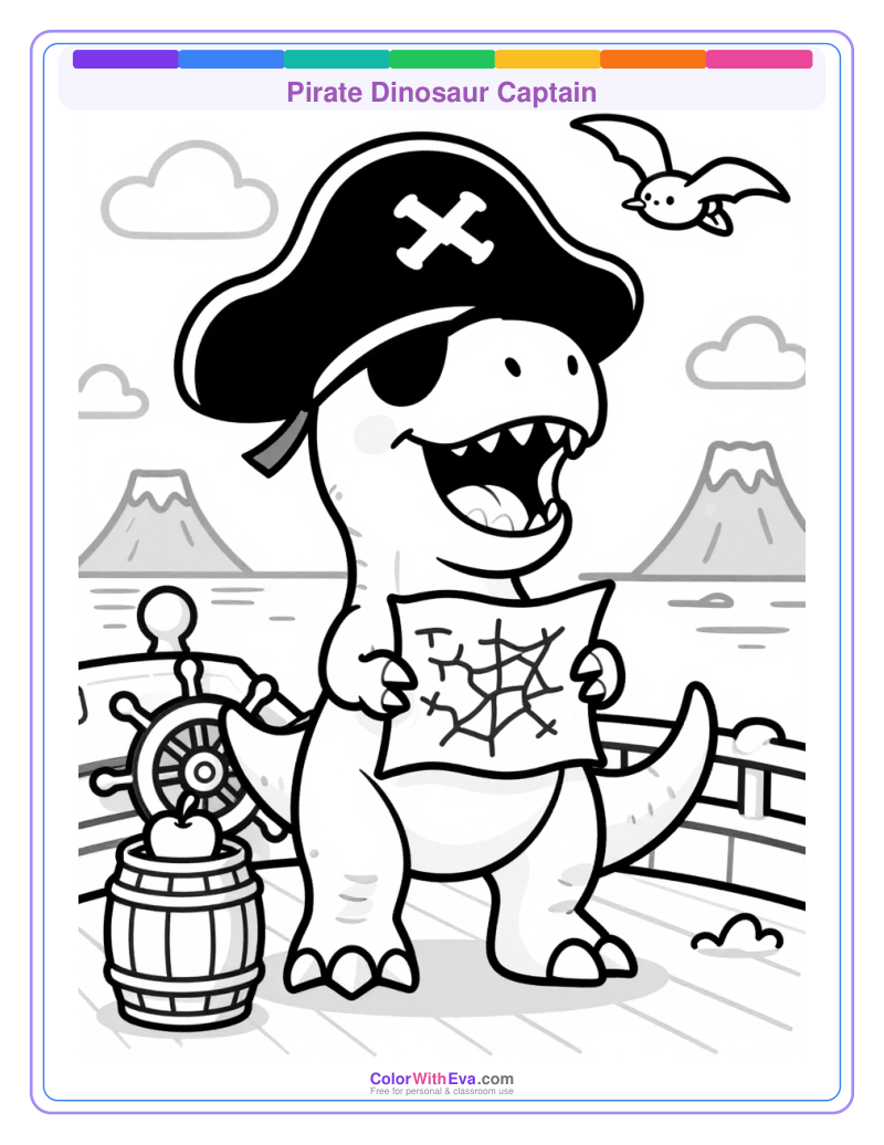 Pirate Dinosaur Captain thumbnail