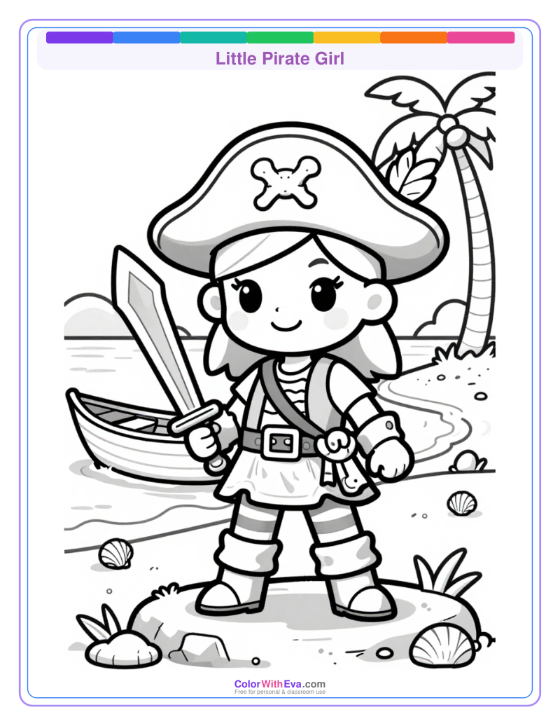 Little Pirate Girl preview