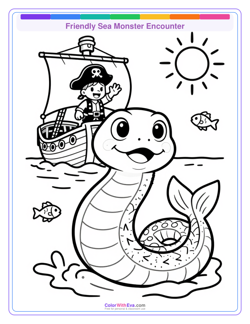 Friendly Sea Monster Encounter preview