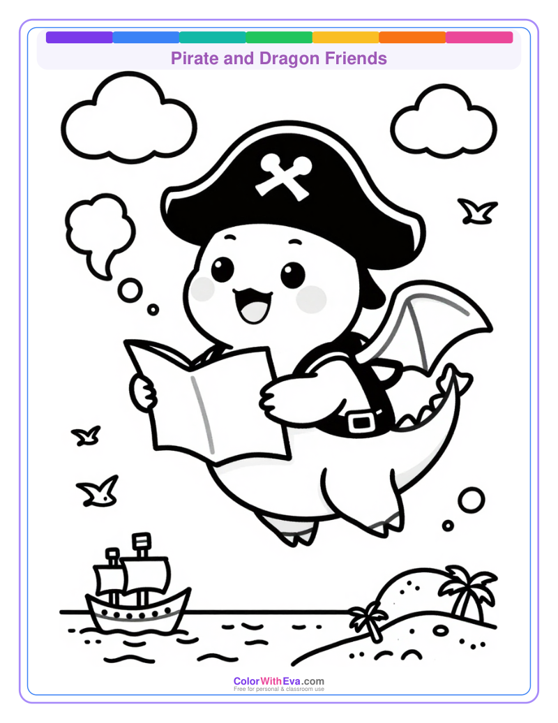 Pirate and Dragon Friends thumbnail