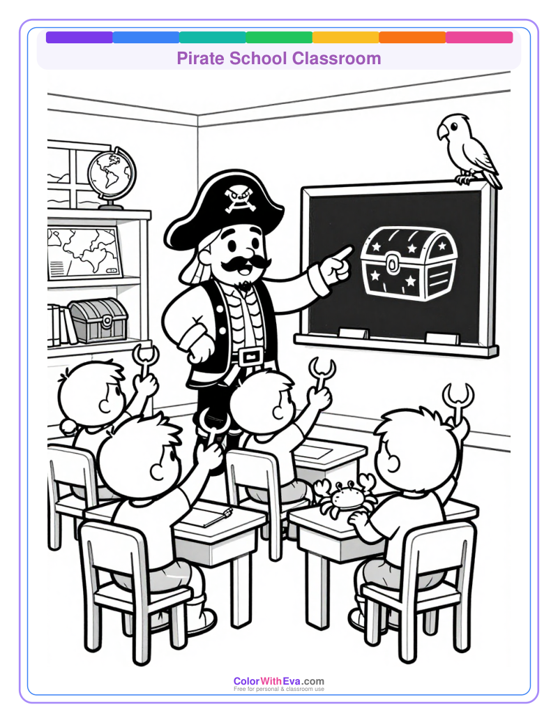 Pirate School Classroom thumbnail