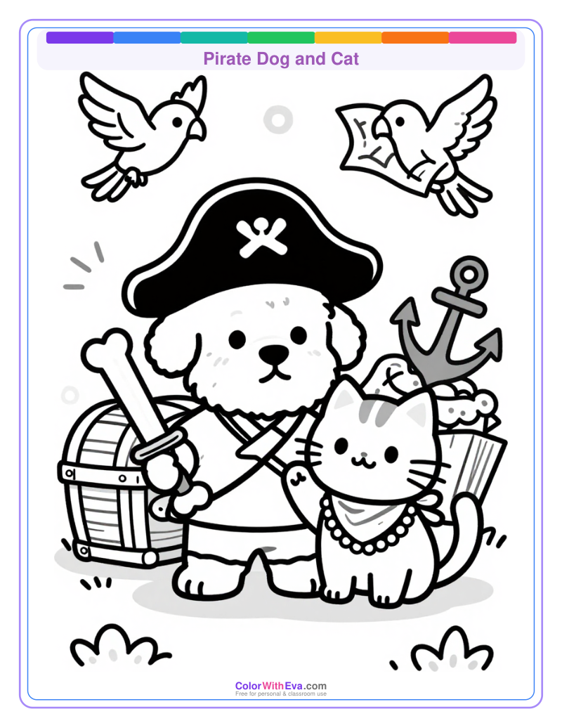 Pirate Dog and Cat thumbnail