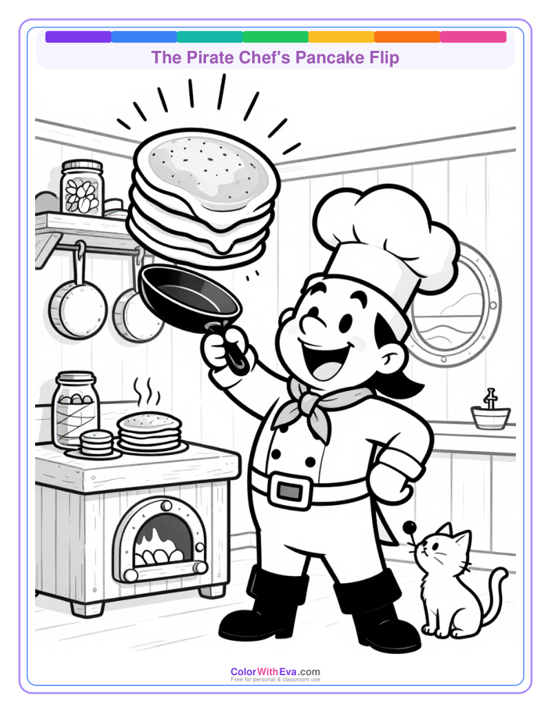 The Pirate Chef's Pancake Flip preview