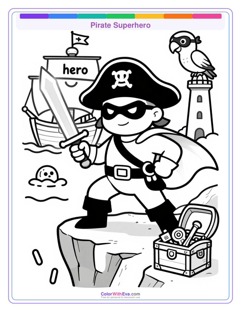 Pirate Superhero thumbnail